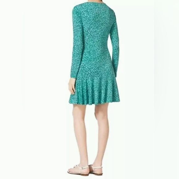 MICHAEL Michael Kors Multi Color Printed Flounce-Hem Dress XS - Picture 2 of 12